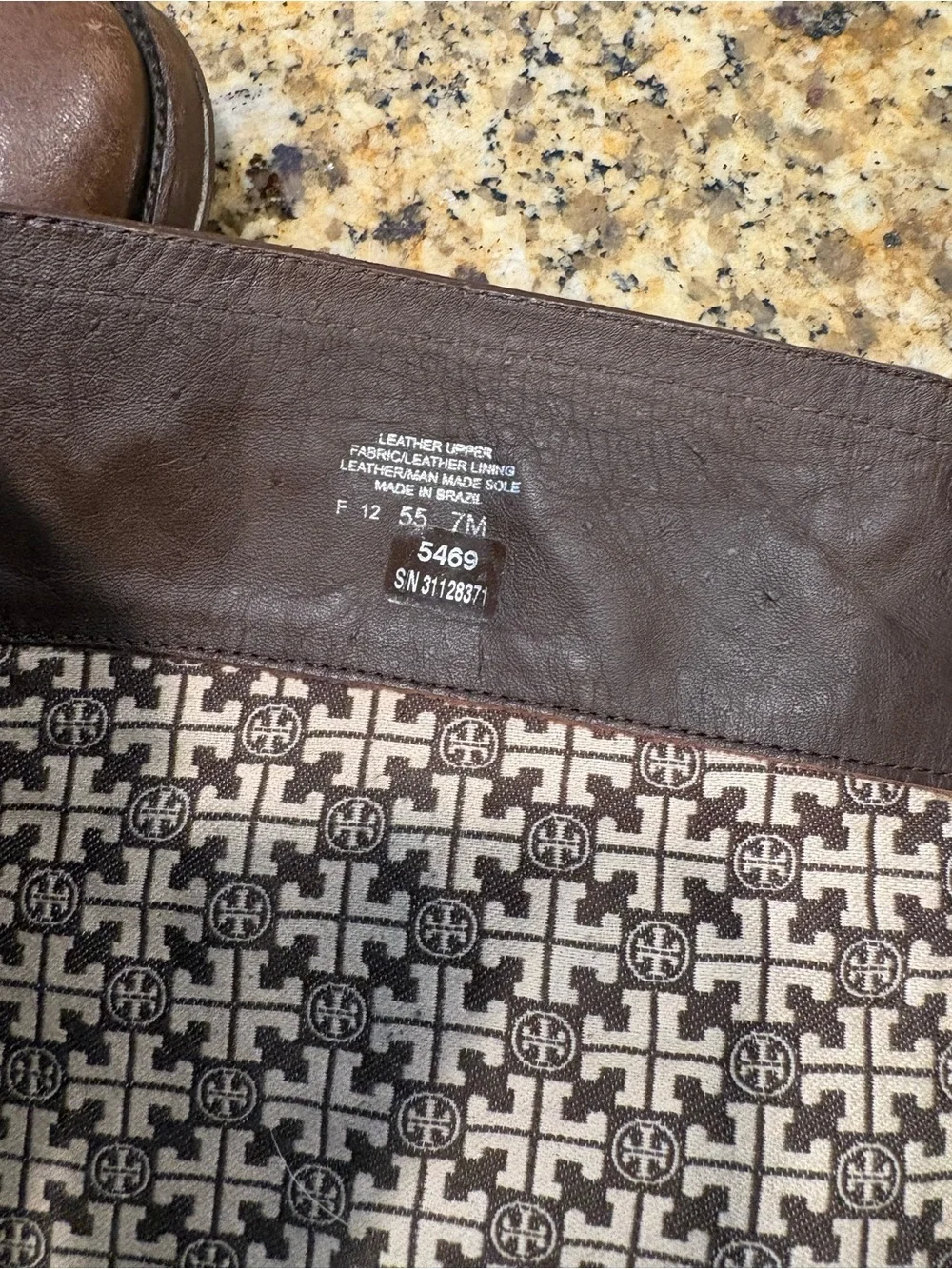Tory Burch Tall Brown Leather Riding Boots Size 7 Flats